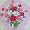 Vintage Inspired Floral Hanky | Lilac Rose